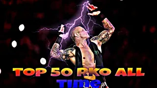 Randy Orton 50 Greatest RKO All Time🥵😰|RKO Outta NowHere#rko#viral #trending #randyorton #wwe #viper