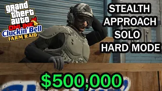 GTA Online The Cluckin Bell Farm Raid Heist - Stealth Approach Solo on Hard Mode