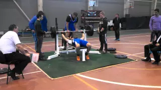 Балашов. Жим лежа 140кг, в/к 75. Bench press 140kg