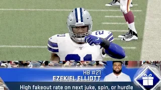 Madden 20 Gameplay! Ezekiel Elliott UNSTOPPABLE IN THE ZONE