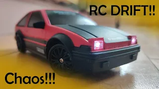 Madness!! RC Drift EDIT 4K - JDM AE86 Toyota Corolla | Tokyo Drift |