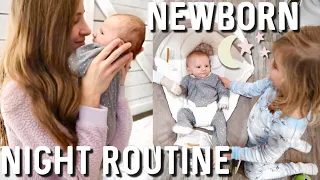 REAL NEWBORN NIGHT TIME ROUTINE | BABY BEDTIME ROUTINE 2020 | 8 WEEKS OLD | WORKING MOM OF FOUR