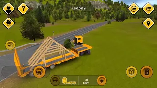 Construction Simulator 2014 Low Loader Truck Tutorial