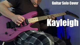 Marillion - Kayleigh (Guitar Solo Cover)