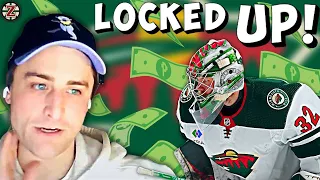 Filip Gustavsson signs for 3 years at $3.75M aav | Minnesota Wild | NHL News | Judd'z Budz CLIPS