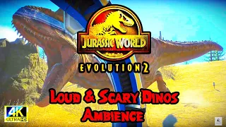 "Loud & Scary Dinos: Jurassic World Evolution 2 Cyrosphere Ambience"