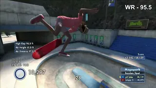 (Former WR)Skate 3 - 98,576 Megapark Official World Record *NEW RUN*