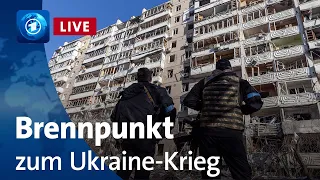 ARD-Brennpunkt: Aktuelle Situation in der Ukraine