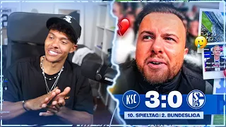 WILLY REAGIERT AUF BROSKI STADIONVLOG SCHALKE VS. KARLSRUHE🤬 | NiklasWilson