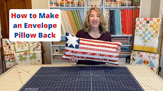 How to Make an Envelope Pillow Back