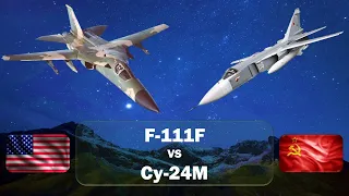 F-111F vs Cу-24М. Сравнение тактических бомбардировщиков СССР и США. Кто круче