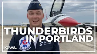 The Thunderbirds in Portland throughout the weekend