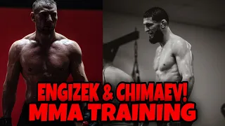 Kerim Engizek TRAINING mit Khamzat Chimaev für UFC KAMPF!