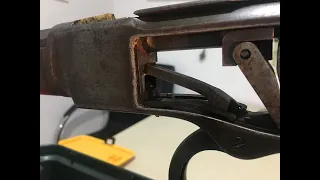 Repairing The Lifter Height in a  Winchester Model 1873 Rifle.