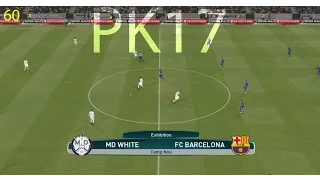 PES 17- REAL MADRID VS FC BARCELONA - HD 60 FPS- GTX 950-I3 6100- WITH FPS COUNTER