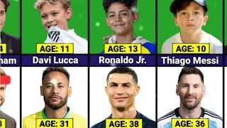 AGE Comparison: Famous Footballers And Their FIRST Son/Daughter 2023