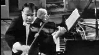 Henryk Szeryng plays Brahms Hungarian Dance No. 17