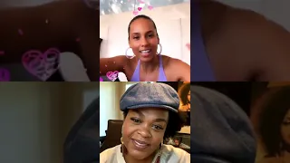 Alicia Keys Live Stream With Jill Scott & Miguel  #ALICIA