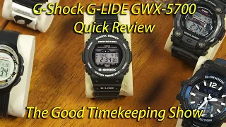 Casio G-SHOCK G-LIDE GWX-5700 Quick Review