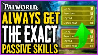 Palworld GUARANTEE PASSIVE SKILLS - Palworld Best Pals to Breed for OP Passive Skills