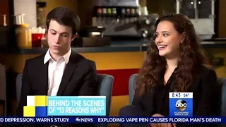 Cast Of "13 Reasons Why" Behind The Scenes Chat Of Season 2 - GMA