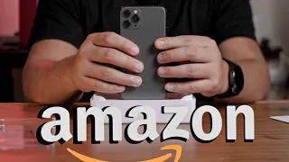 ¡Compré un IPHONE PRO USADO de AMAZON! // ¿Lo vale?