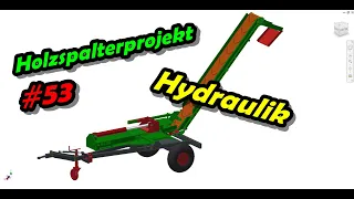 Holzspalter Eigenbau Projekt #53 |  Anfang vom Ende |  Hydraulik | Grüner Wolf Kanal