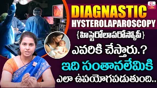 Dr.Jyothrmai about What is Diagnostic Hystero Laparoscopy || Medcy IVF - Vizag | SumanTV Life