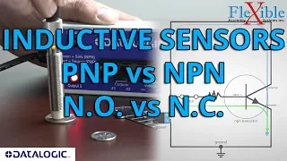 Inductive Sensors - PNP vs NPN - N.O. vs N.C. - Datalogic