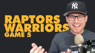 Toronto Raptors vs Golden State Warriors Game 5 Post Game Reaction - Steph and Klay are clutch