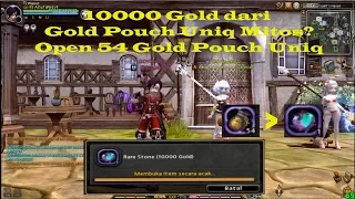 10000Gold Dari Gold Pouch Uniq Mitos? Open 54 Gold Pouch Uniq