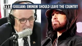 Rudy Giuliani TRIGGERED By Eminem Taking The Knee