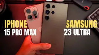 iPhone 15 Pro Max vs Galaxy S23 Ultra ¿CUÁL DEBERÍAS COMPRAR ESTE AÑO?