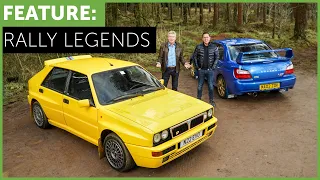 Lancia Delta Integrale - Subaru Impreza WRX STI - Colin McRae Prodrive. WRC History w/ Tiff Needell