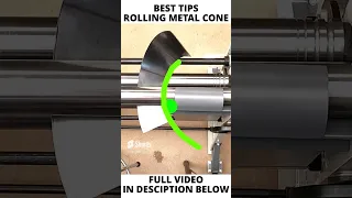 😯🤫Tips and Tricks Rolling Metal Cone