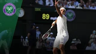 How Roger Federer beat Adrian Mannarino | Wimbledon 2018