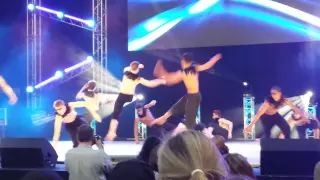 Male swan lake inspired modern dance show, Chronos