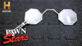 Pawn Stars: UNBELIEVABLE CASH for 18th Century Diamond Glasses (Season 7)