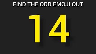 HOW GOOD ARE YOUR EYES #2 l Find The Odd Emoji Out l Emoji Puzzle Quiz @FUNTV11