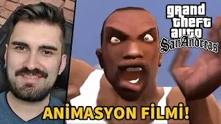 GTA SAN ANDREAS ANİMASYON FİLMİ - İNANILMAZ KOMİK!