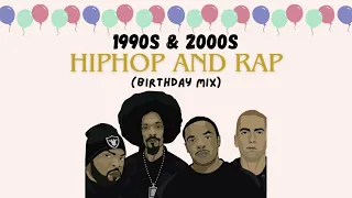 1990s & 2000s HipHop and Rap (Birthday Mix) | DJ TayZ