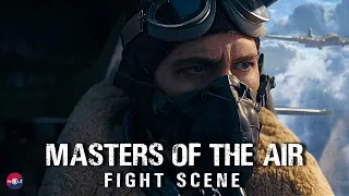 Masters Of The Air: Fight Scene (2024) Austin Butler, Barry Keoghan