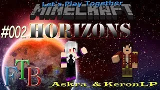 Let's Play Together - FTB Horizons #002 - Zombies kann man doch essen