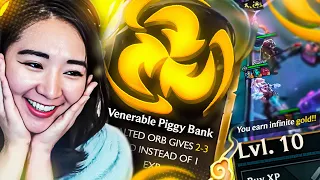 I Hit Exalted Infinite Gold Piggy Bank Augment!
