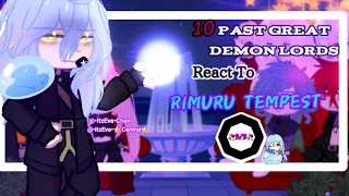 🥀Past Demon Lords React To Rimuru Tempest Pt 3/3🥀💥Read Desc 💥