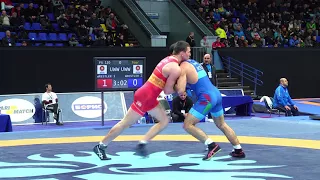 1 8 Final GR   82 kg UKR OLEKSANDR BELOTSKYI AZE ELVIN MURSALIYEV