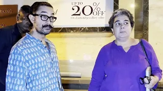 Aamir Khan Spotted With Ex Wife Reena Dutta For Daughter Ira Khan Wedding Preparation