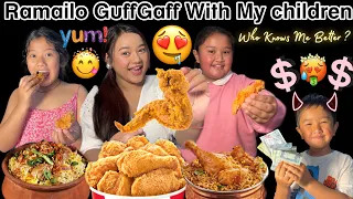 Chicken Biryani & KFC Wings 🍗 Mukbang With My Children | Who Knows Me Better 🙂‍↔️ || thisissharmy