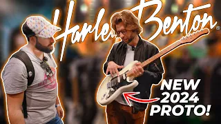 HARLEY BENTON Presents the new 2024 ST-Modern Prototype Guitar | Guitar Summit 2023