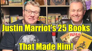 Justin Marriot - Twenty-Five Books That Made Him - The Paperback Fanatic's Choice!